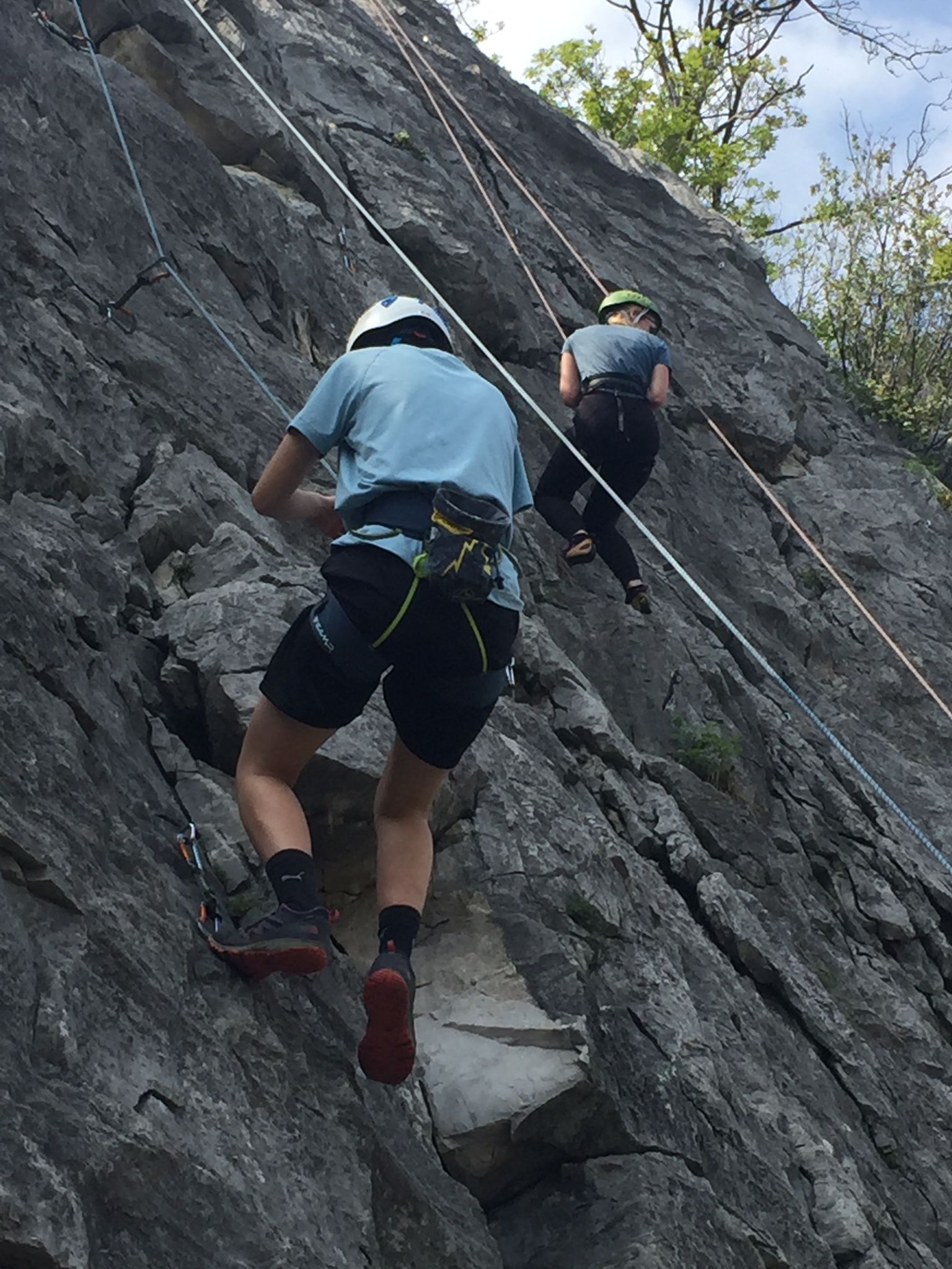 Avvicinamento arrampicata