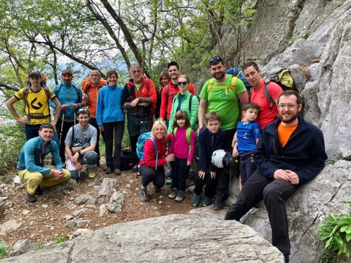 Avvicinamento all'arrampicata